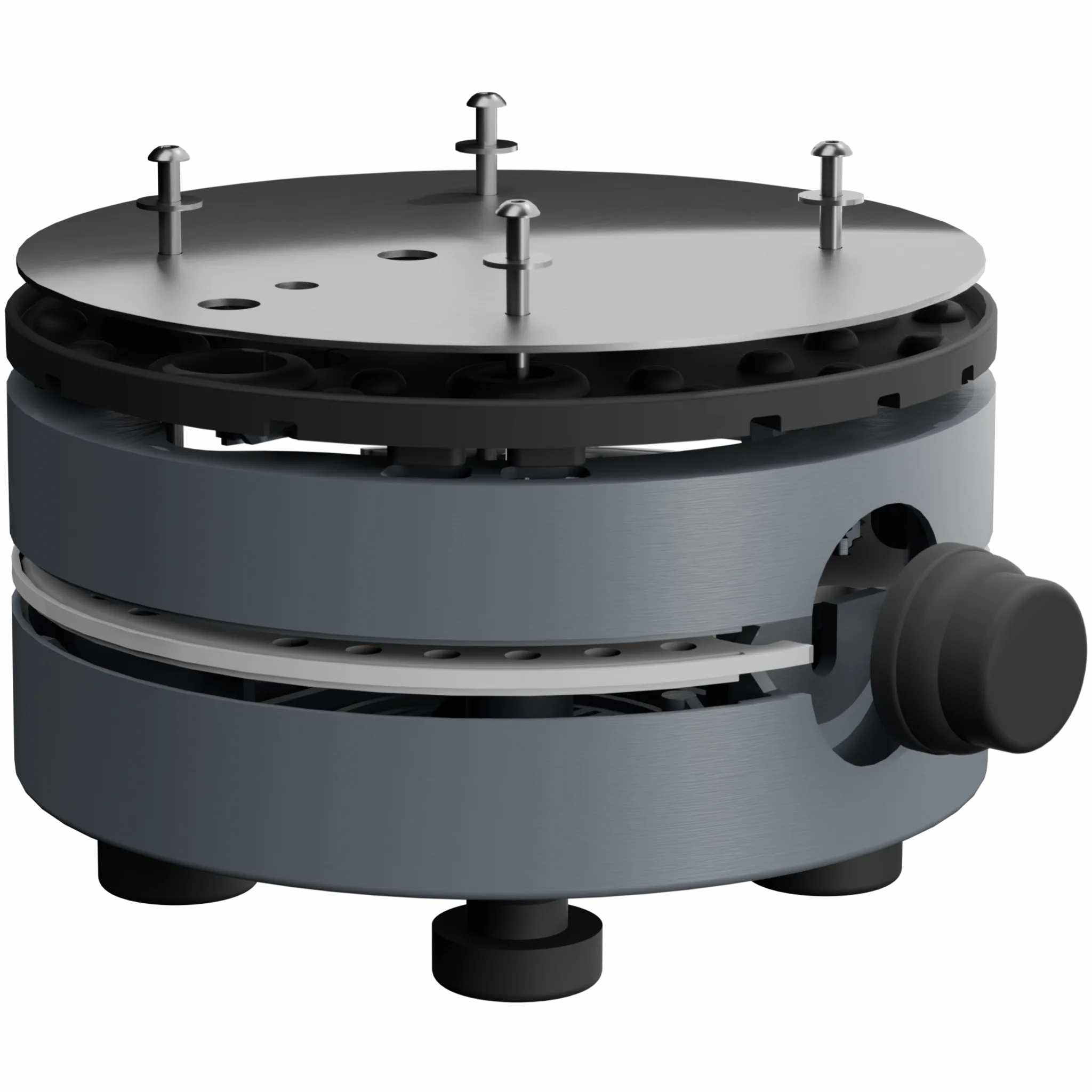 Exploded view of the ElementOne cooking device